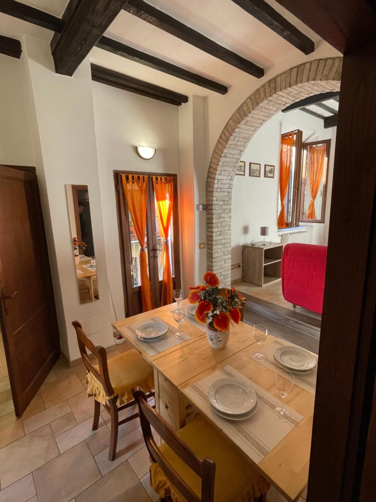 Ferienwohnung Casa Sant'Agostino San Gimignano Exterior foto